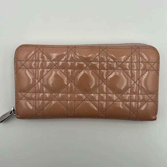 Lady Dior Cannage Zip Wallet - Picture 2 of 16